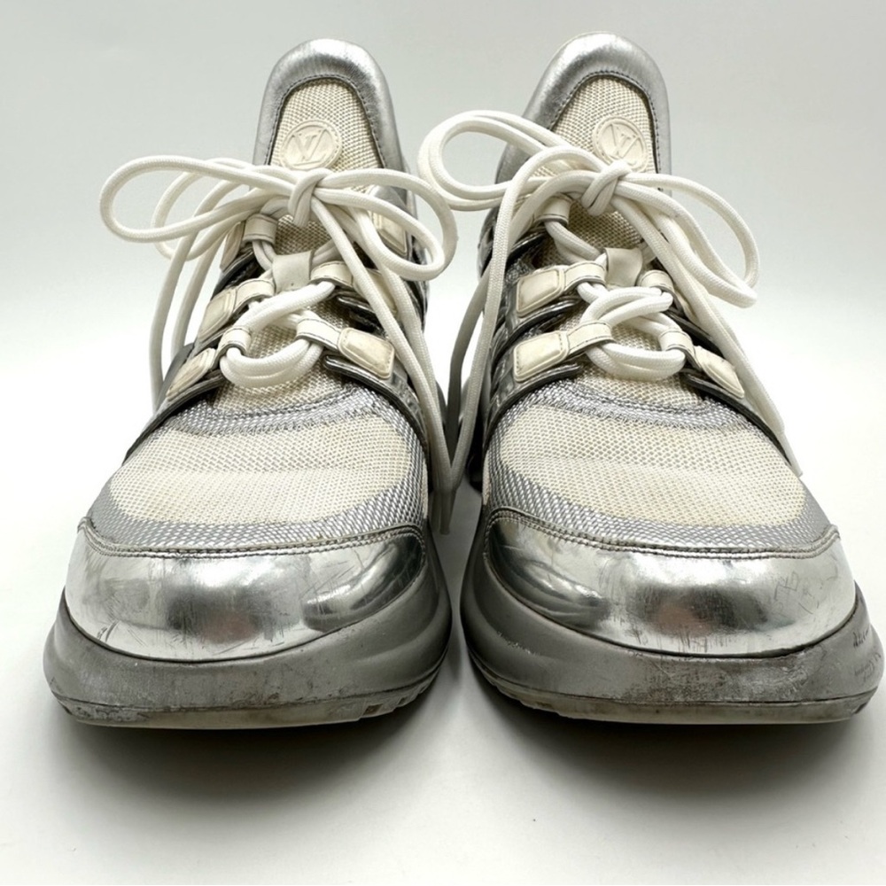 Louis Vuitton Archlight Metallic Sneakers Shoes - Picture 2 of 12